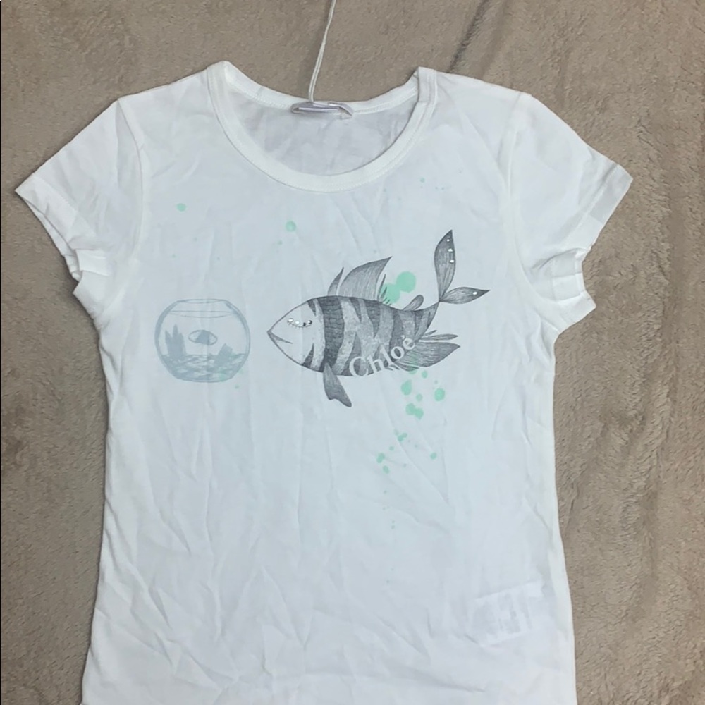 Chloè tee. Girls 8
